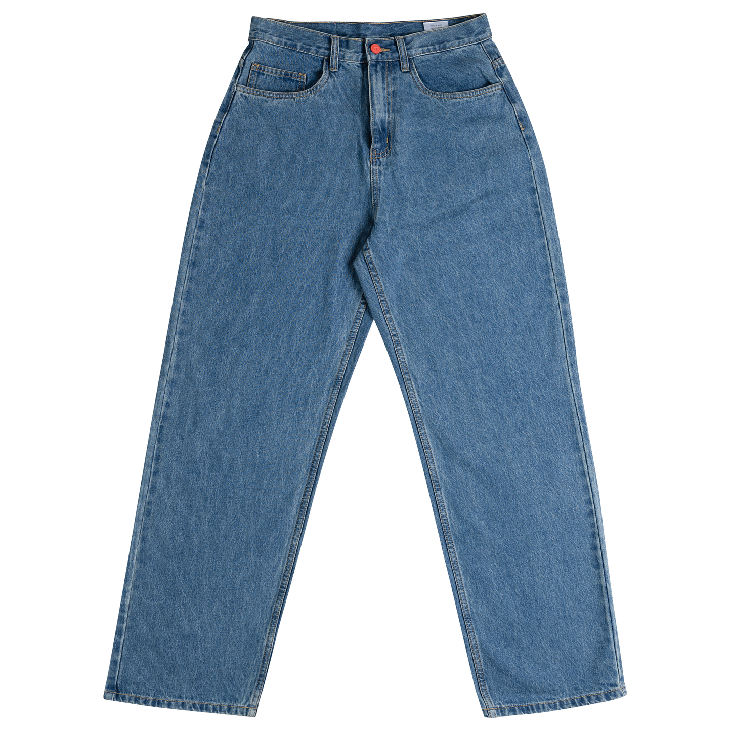 Super loose, Medium blue denim