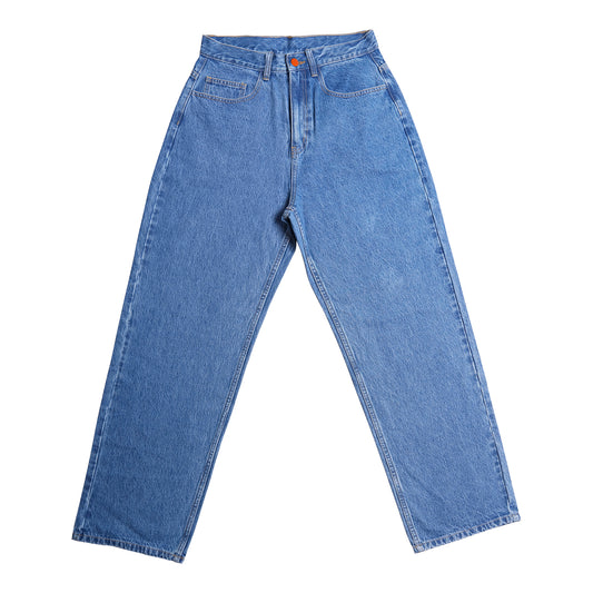 Super loose, Medium blue denim